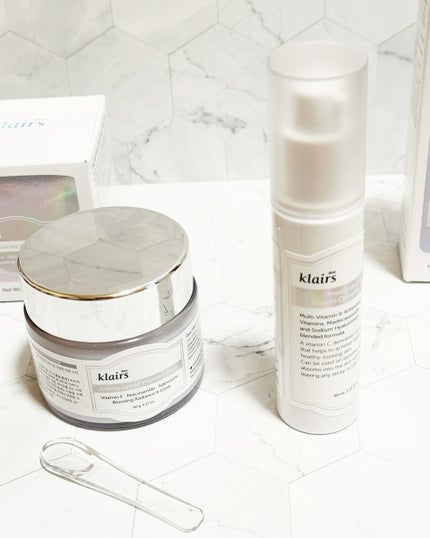 フレッシュリージュースドビタミンEマスク(90g)/Klairs/フェイスクリームを使ったクチコミ(9枚目)