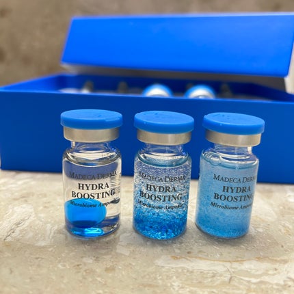 ハイドラブースティング マイクロバイオームアンプル/マデカダーマ/美容液を使ったクチコミ(4枚目)