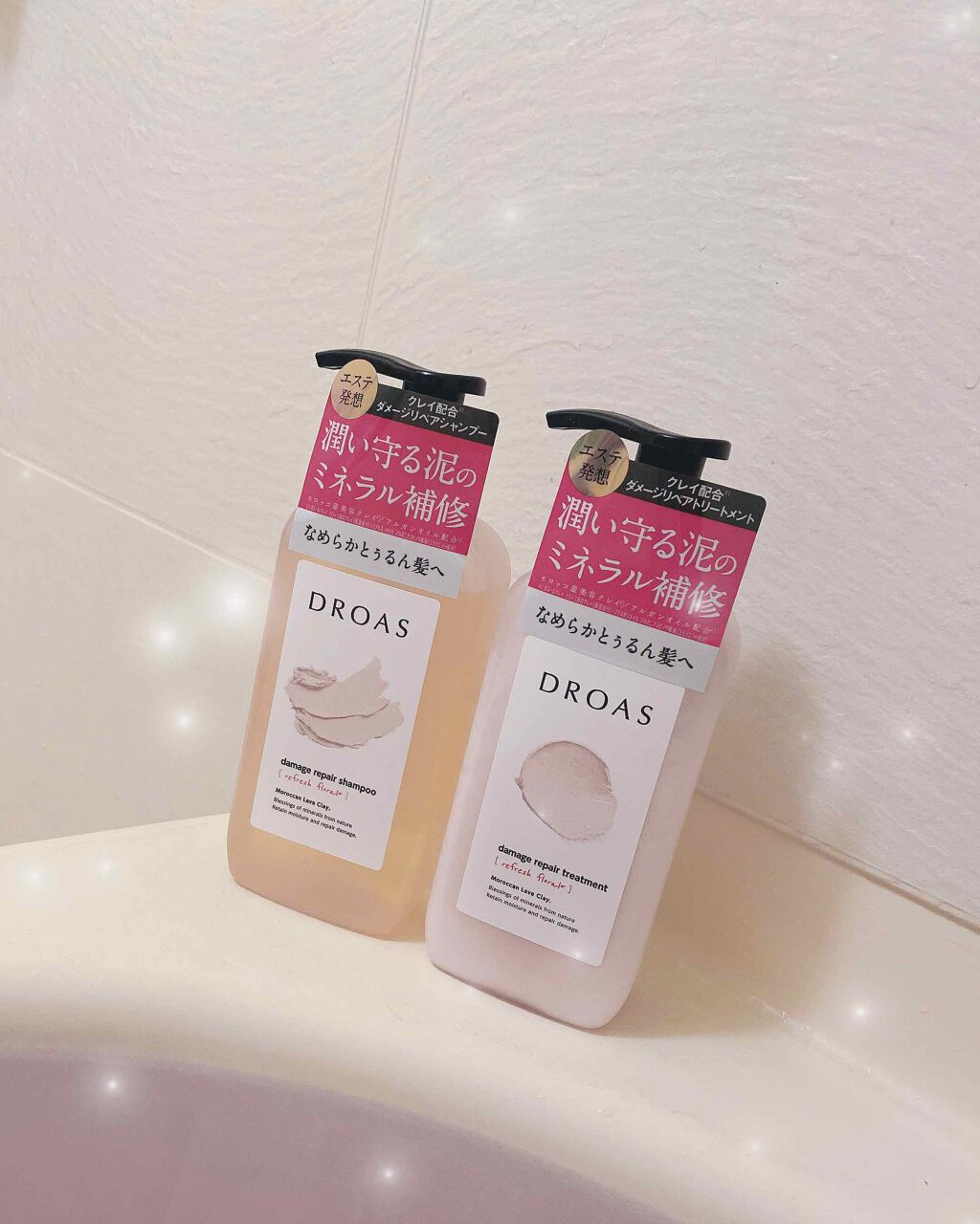 ダメージリペアシャンプー／トリートメント/DROAS/市販シャンプーを使ったクチコミ（1枚目）