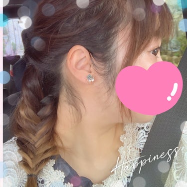 N. N. ポリッシュオイルのクチコミ「【不器用でも簡単！パーティヘアアレンジ💕】

こんばんは ゆきたん です✨

今回はパーティヘ.....」（2枚目）