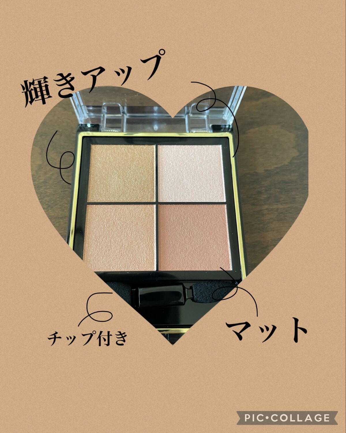 リアルクローズシャドウ/excel/アイシャドウパレットを使ったクチコミ(2枚目)