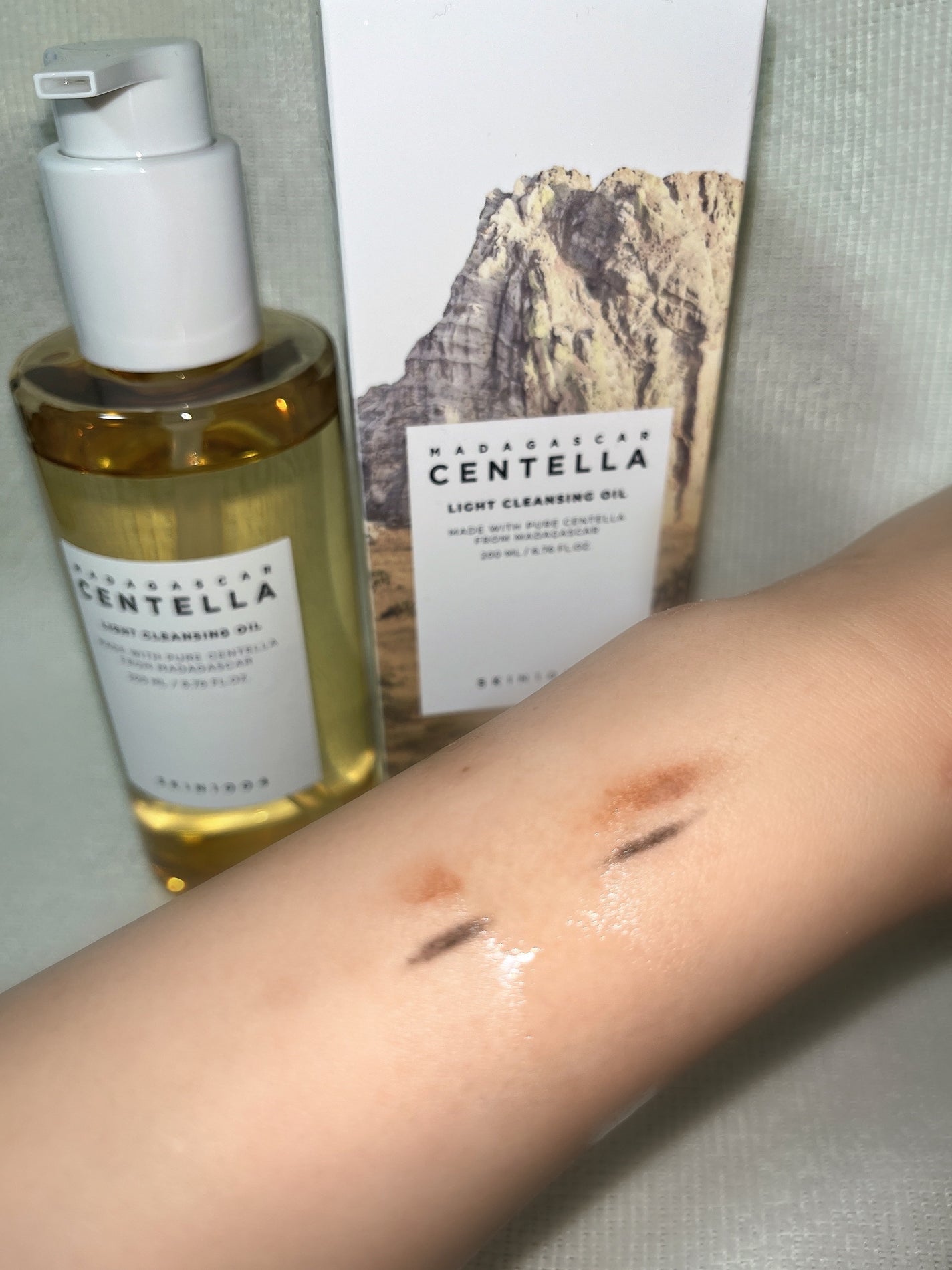 センテラ ライトクレンジングオイル/SKIN1004/オイルクレンジングを使ったクチコミ(1枚目)