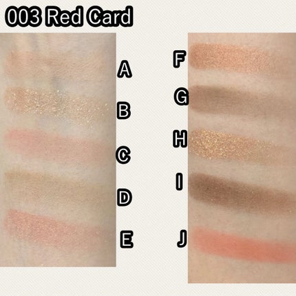 アイムヒドゥンカードパレット/i’m meme/アイシャドウパレットを使ったクチコミ(7枚目)