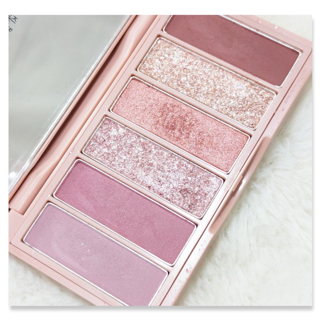 プレイカラーアイズミニ　ローズボム/ETUDE/アイシャドウパレットを使ったクチコミ（3枚目）