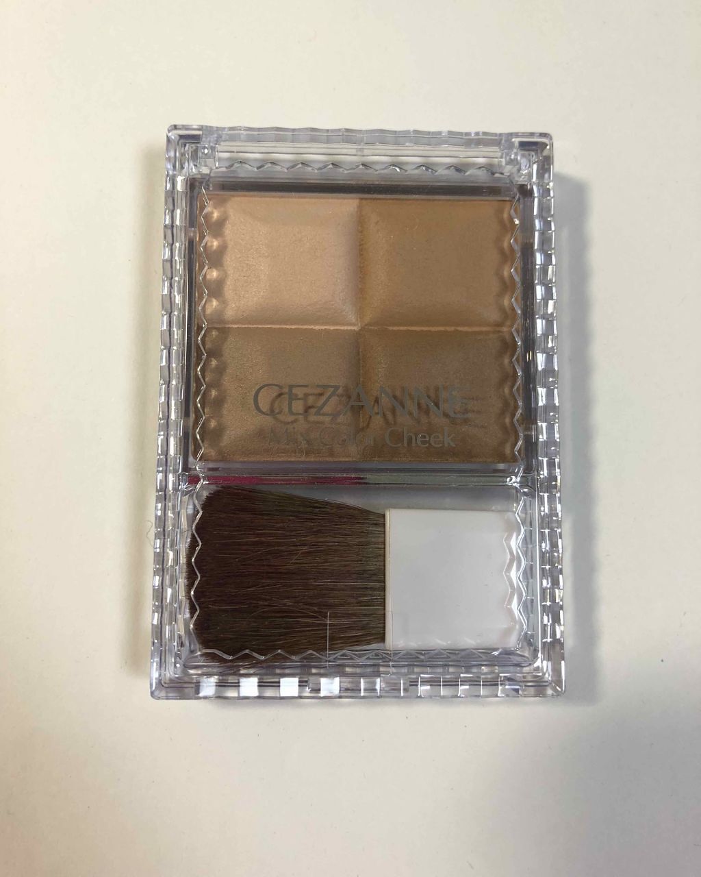 ミックスカラーチーク/CEZANNE/パウダーチークを使ったクチコミ(1枚目)