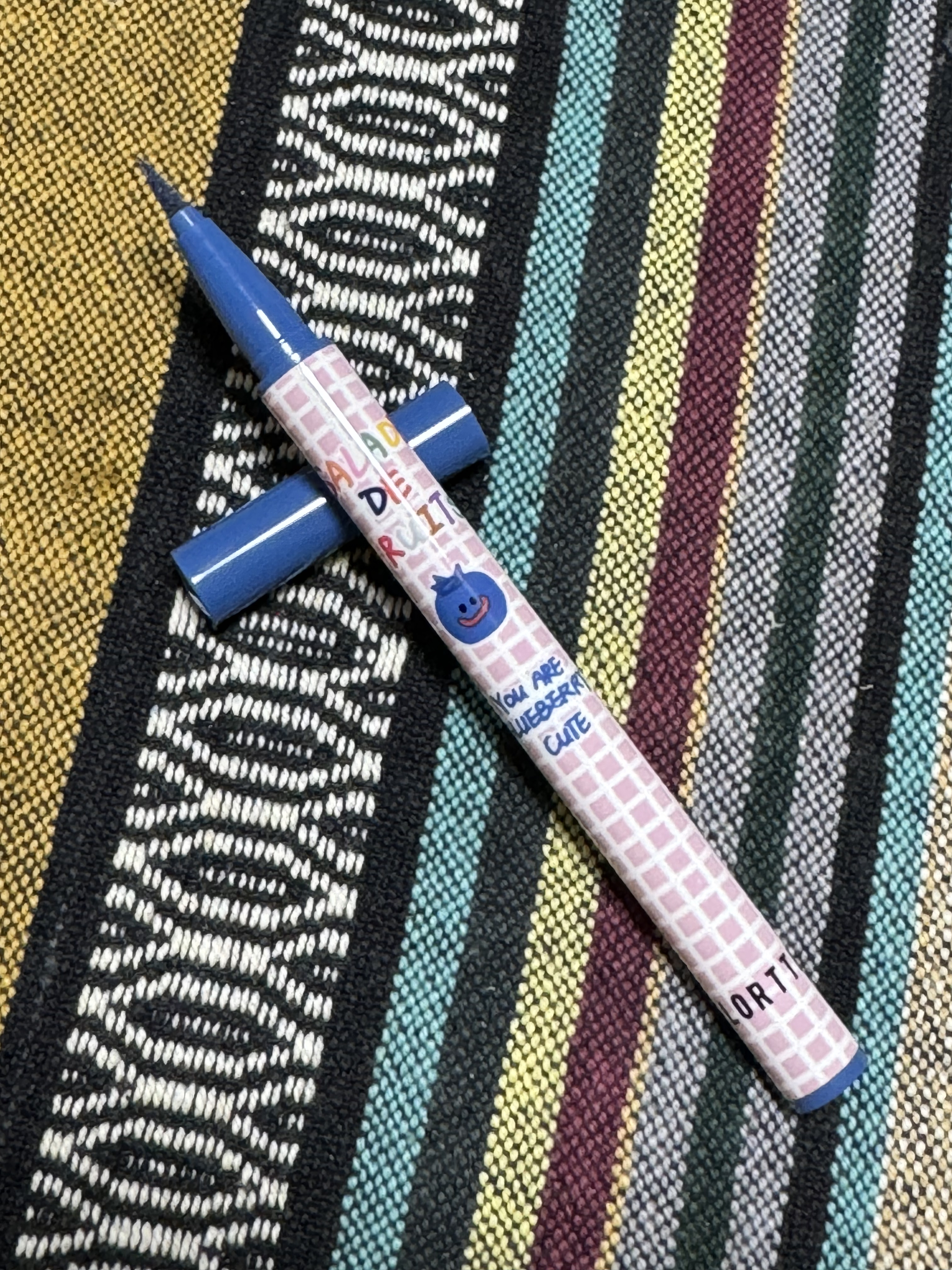 サラダdeフルーツカラーリキッドアイライナーWP/FLORTTE/リキッドアイライナーを使ったクチコミ（2枚目）