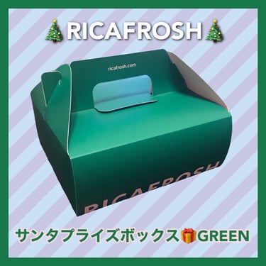 サンタプライズボックス/RICAFROSH/メイクアップキットを使ったクチコミ（1枚目）