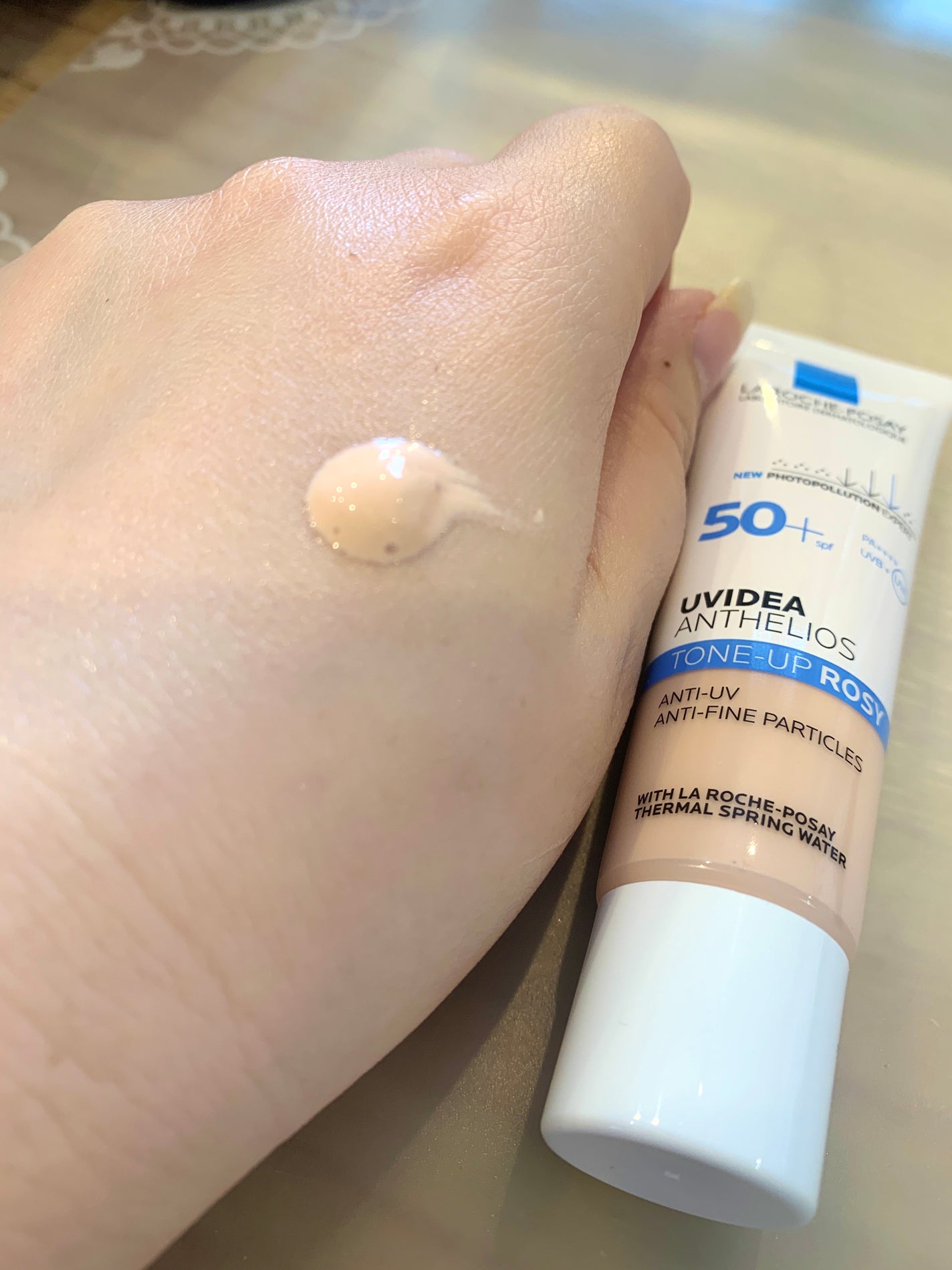 UVイデア XL プロテクショントーンアップ/ラ ロッシュ ポゼ/日焼け止めクリームを使ったクチコミ(2枚目)