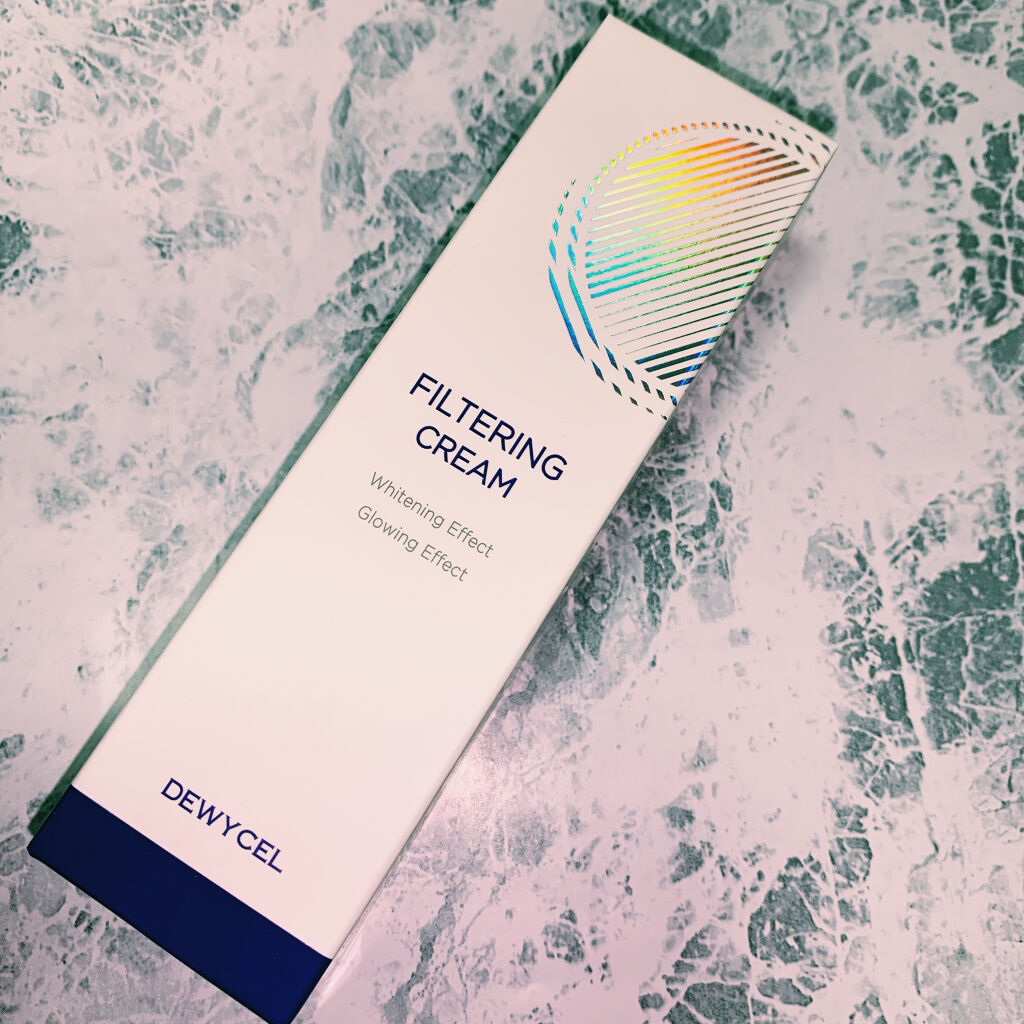 フィルタリングクリーム/DEWYCEL/日焼け止めクリームを使ったクチコミ（1枚目）