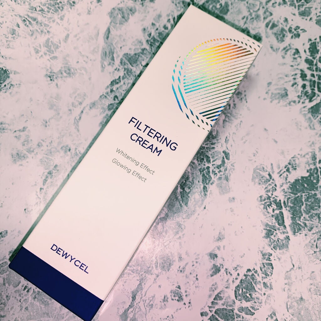 フィルタリングクリーム/DEWYCEL/日焼け止めクリームを使ったクチコミ(1枚目)