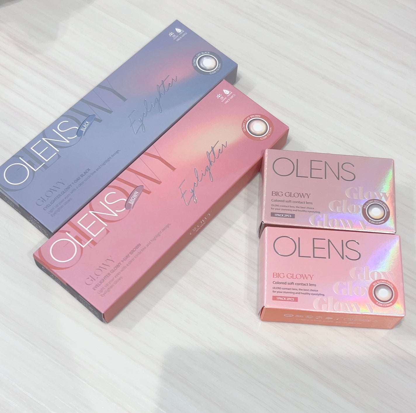 Glowy 1day/OLENS/ワンデー(1DAY)カラコンを使ったクチコミ(7枚目)