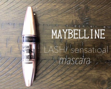 MAYBELLIN
ラッシュ/センセーショナル


ウォータープルーフ
とボリュームエクスプレス
に惹かれて購入してみました。


あと、ブラシがラウンド状のシリコン製も
good  point👍🏽

