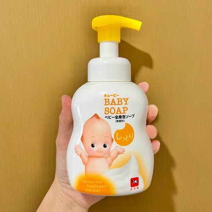 ベビー全身泡ソープ しっとり 本体 400ml/キューピー/ボディソープの画像