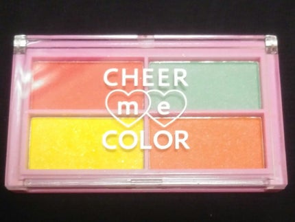CHEER me COLOR アイシャドウ/セリア/アイシャドウパレットを使ったクチコミ(6枚目)