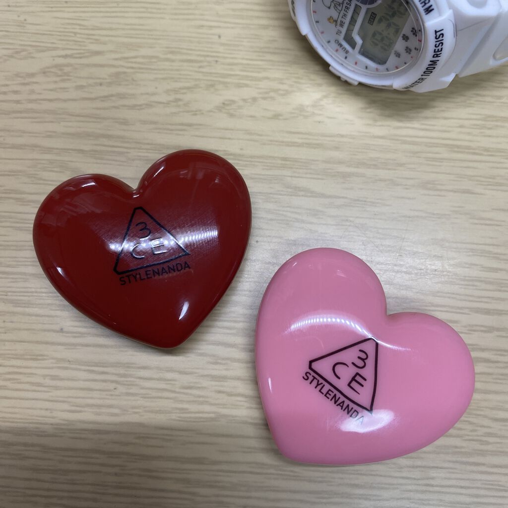 3CE HEART POT LIP/3CE/口紅を使ったクチコミ（1枚目）