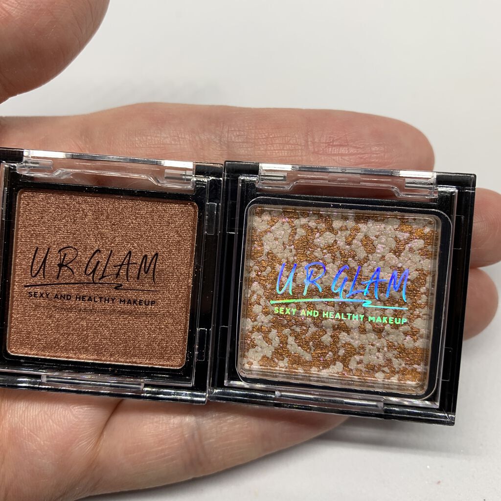UR GLAM　MARBLE EYESHADOW 09/U R GLAM/単色アイシャドウを使ったクチコミ（1枚目）