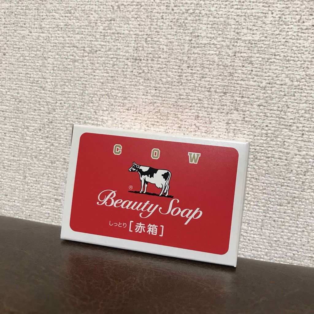 赤箱 (しっとり)/カウブランド/洗顔石鹸を使ったクチコミ（1枚目）