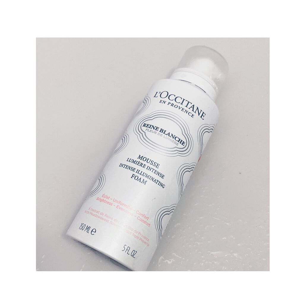 レーヌブランシュ イルミネイティングクレンジングフォーム/L'OCCITANE/泡洗顔を使ったクチコミ(1枚目)
