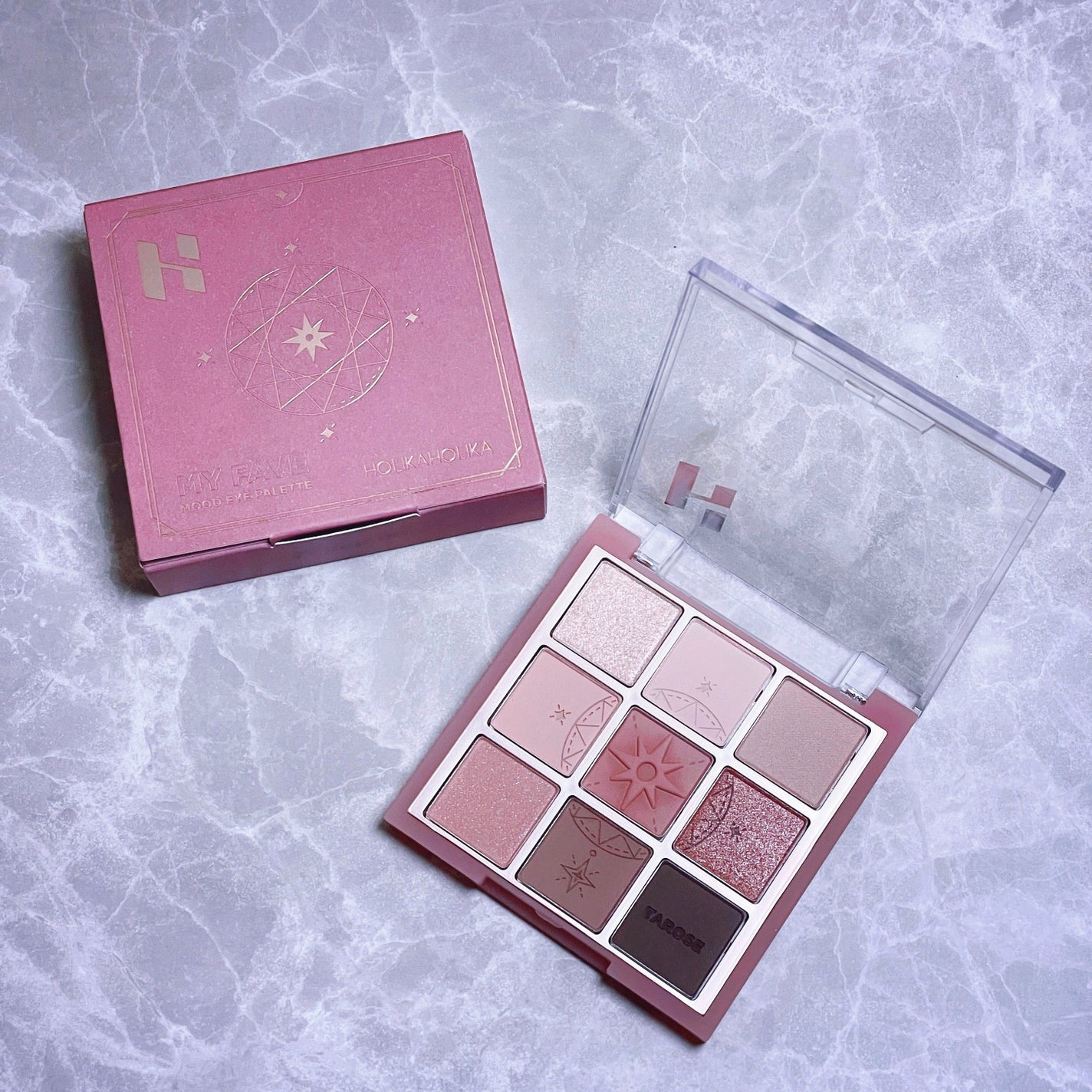 マイフェイブムードアイパレット 9カラー/HOLIKA HOLIKA/アイシャドウパレットを使ったクチコミ(6枚目)