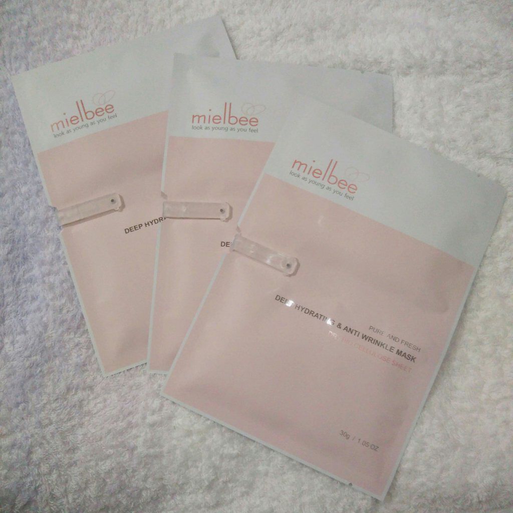 ディープハイドライティング&アンティーリンクルマスク/mielbee/シートマスク・パックを使ったクチコミ(1枚目)