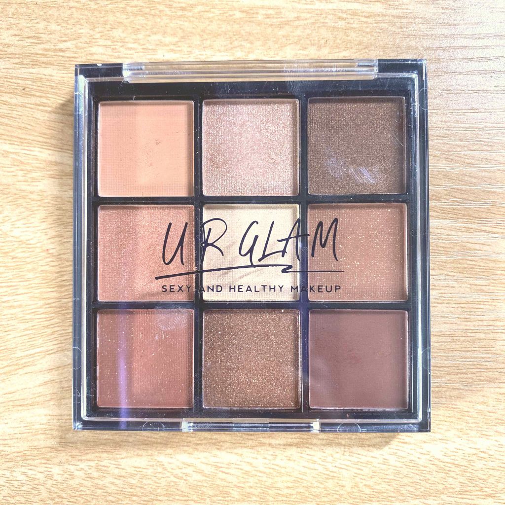 UR GLAM　BLOOMING EYE COLOR PALETTE/U R GLAM/アイシャドウパレットを使ったクチコミ（1枚目）