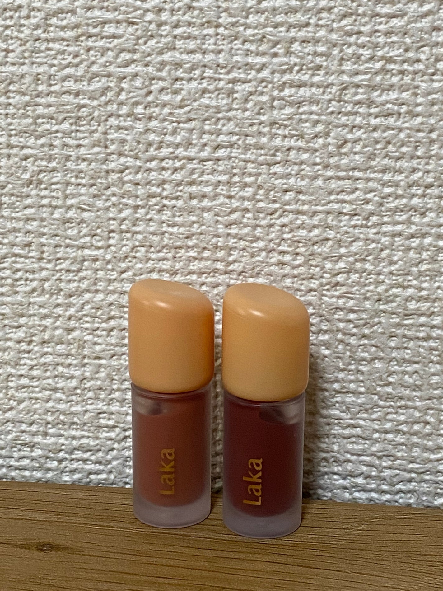 フルーティーグラムティント ミニデュオ/Laka/リップティントを使ったクチコミ(3枚目)