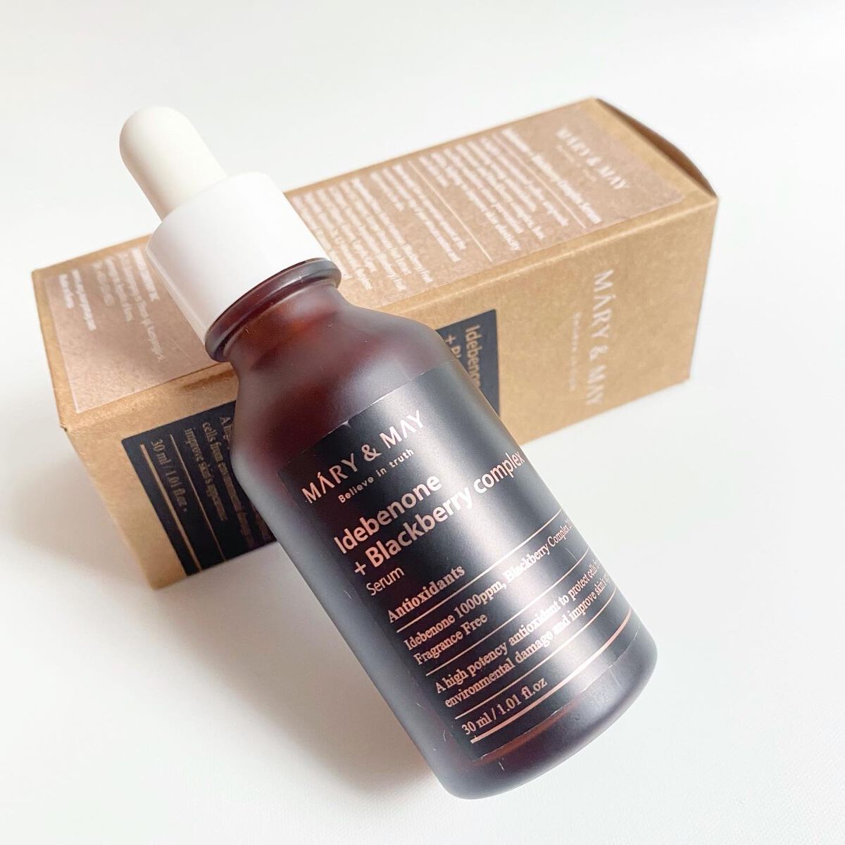 Idebenone＋Blackberry complex serum/MARY&MAY/美容液を使ったクチコミ（1枚目）