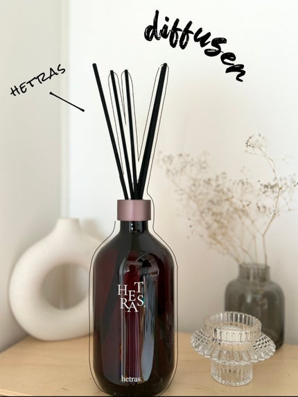 プレミアムディフューザー/hetras/ルームフレグランスを使ったクチコミ(1枚目)
