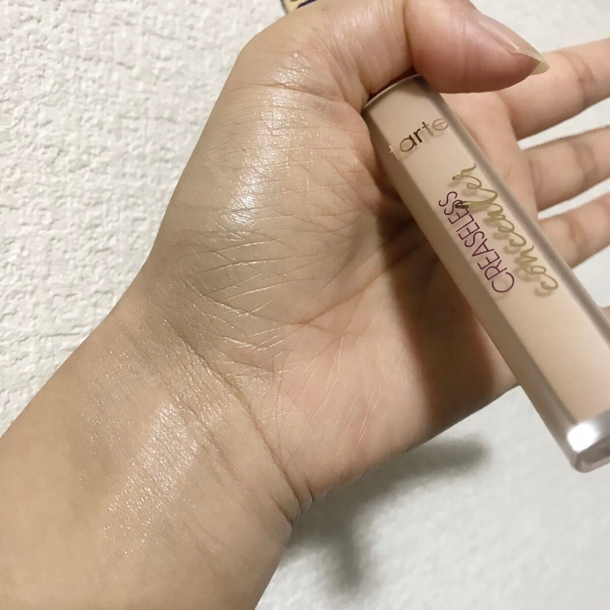 shape tape contour concealer/tarte/リキッドコンシーラーを使ったクチコミ(4枚目)
