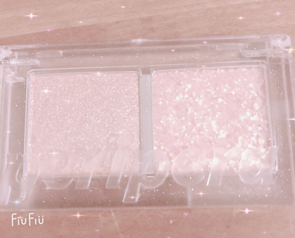  デュオ ポケット グリッター シャドウ/PERIPERA/アイシャドウパレットを使ったクチコミ（1枚目）