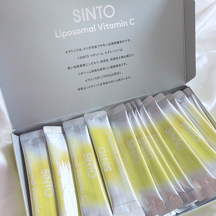 リポソーム ビタミンC/SINTO/美容サプリメントを使ったクチコミ（3枚目）