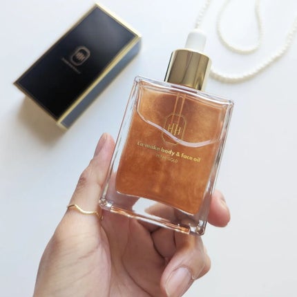 ラ・メイク ボディ&フェイスオイル/H×H/ボディオイルを使ったクチコミ(3枚目)