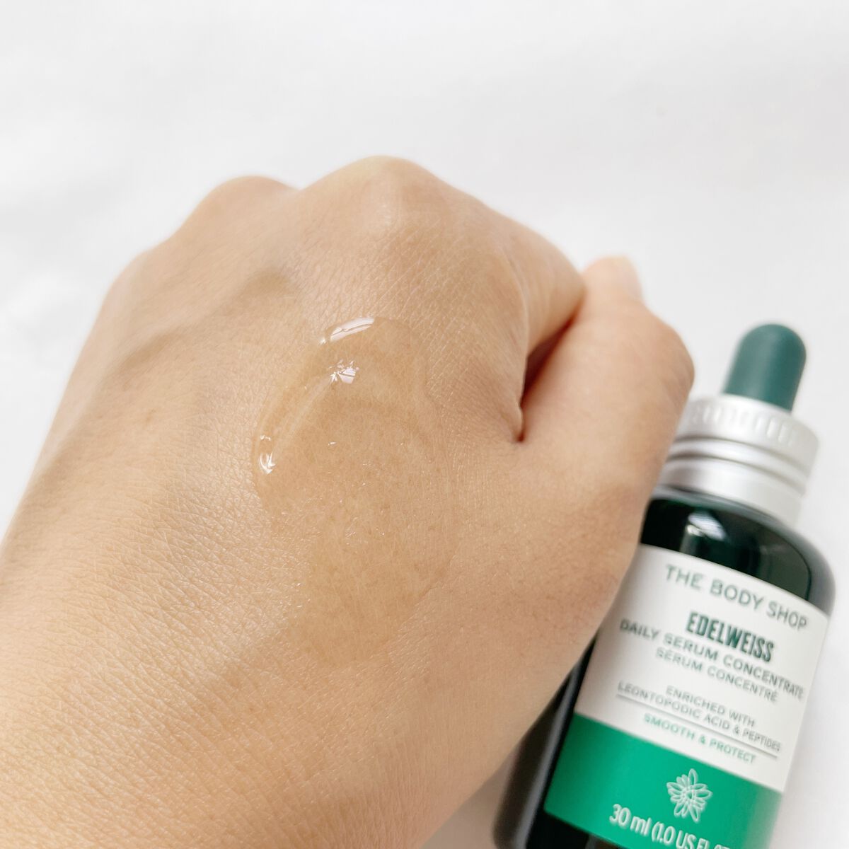 EDW コンセントレート セラム/THE BODY SHOP/美容液を使ったクチコミ(5枚目)