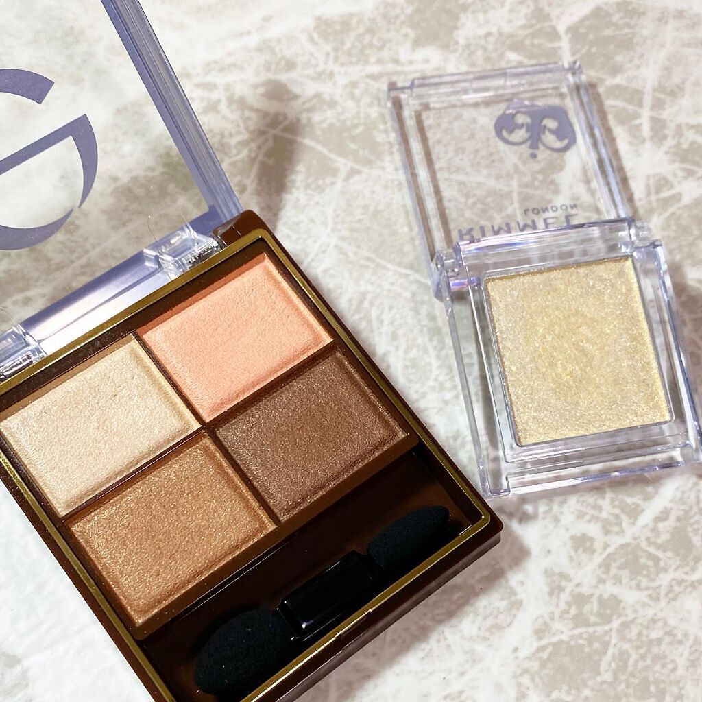 スキニーリッチシャドウ/excel/アイシャドウパレットを使ったクチコミ(4枚目)