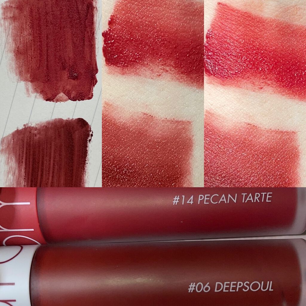 ゼロベルベットティント/rom&nd/リップティントを使ったクチコミ(1枚目)