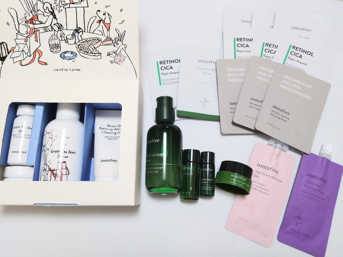 グリーンティーシード セラム N/innisfree/美容液を使ったクチコミ(1枚目)