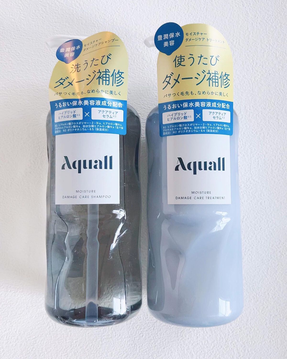 モイスチャーダメージケア シャンプー/トリートメント/Aquall/市販シャンプーを使ったクチコミ(2枚目)