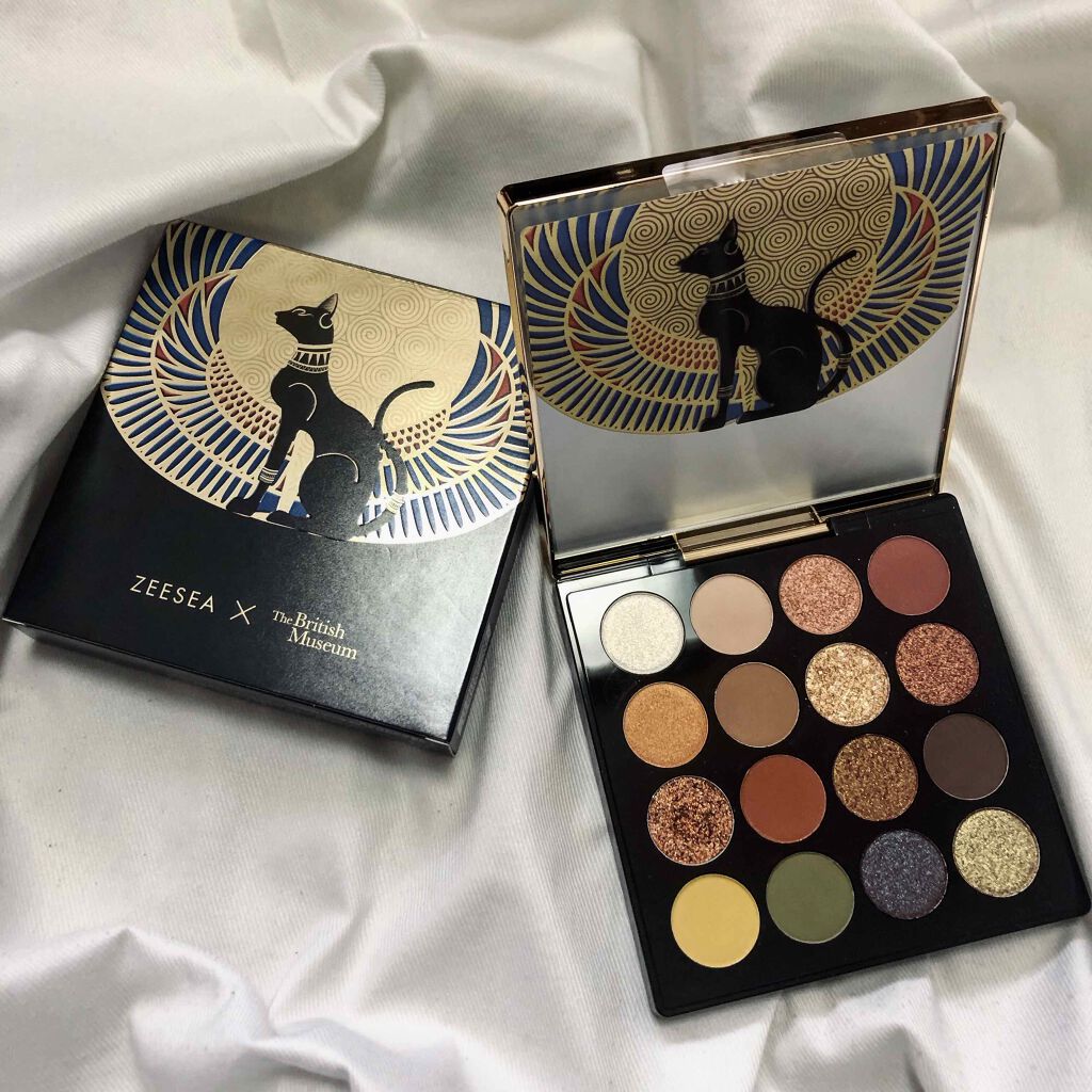 大英博物館 エジプトシリーズ アイシャドウパレット/ZEESEA/アイシャドウパレットを使ったクチコミ(1枚目)