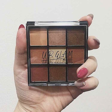 UR GLAM　BLOOMING EYE COLOR PALETTE/U R GLAM/パウダーアイシャドウを使ったクチコミ（1枚目）