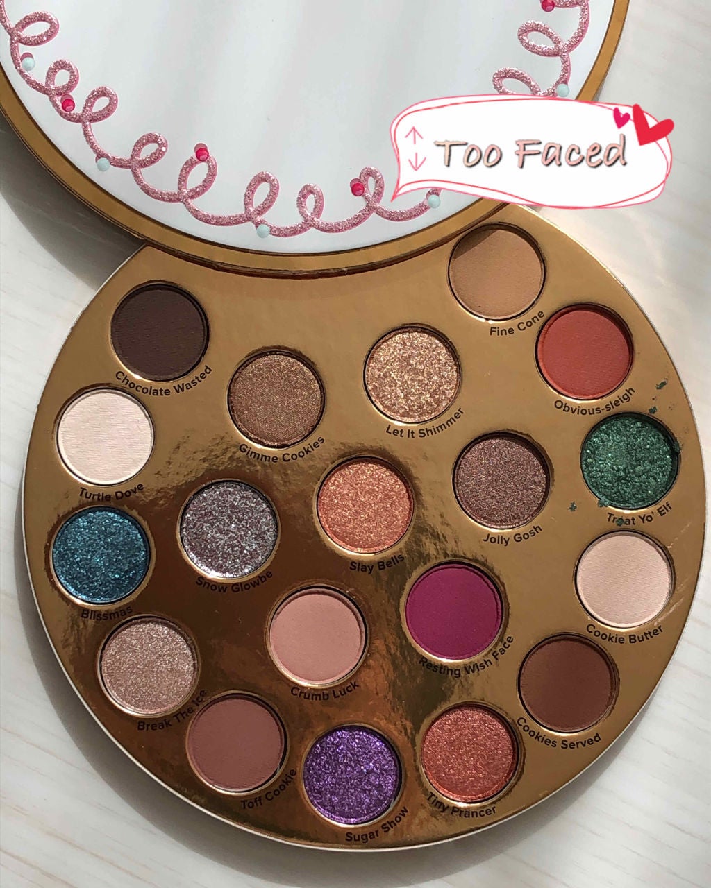 Let It Snow, Girl! /Too Faced/アイシャドウパレットを使ったクチコミ(1枚目)