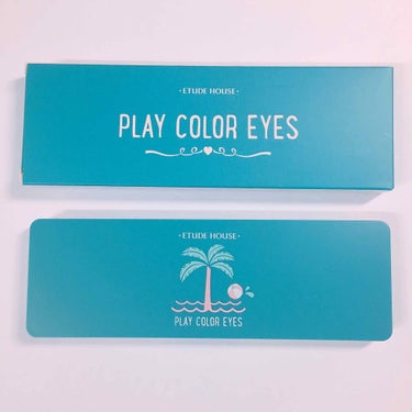 ETUDE プレイ カラー アイズ ミニ ジュエリーのクチコミ「🌴[限定]🌴
地域限定‼︎エチュードハウスのプレイカラーアイズ限定パレット🎨

以前ソウルに遊.....」（2枚目）