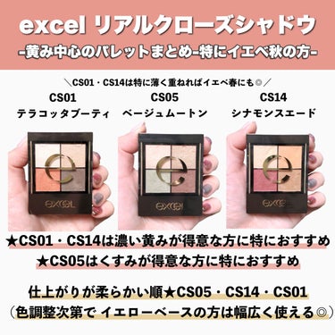 リアルクローズシャドウ/excel/アイシャドウパレットを使ったクチコミ（9枚目）