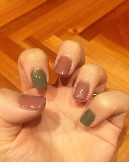 ネイルホリック Earth color/ネイルホリック/マニキュアを使ったクチコミ(1枚目)