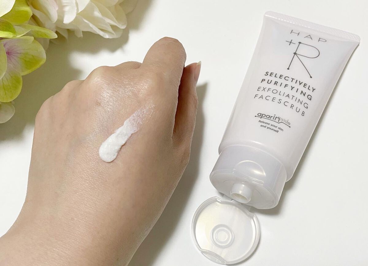 フェイススクラブ /HAP＋R/スクラブ・ゴマージュを使ったクチコミ（2枚目）