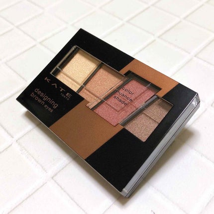 デザイニングブラウンアイズ/KATE/アイシャドウパレットを使ったクチコミ(4枚目)