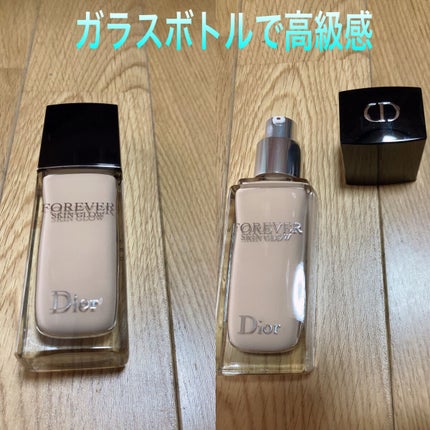 ディオールスキン フォーエヴァー フルイド グロウ/Dior/リキッドファンデーションを使ったクチコミ(1枚目)