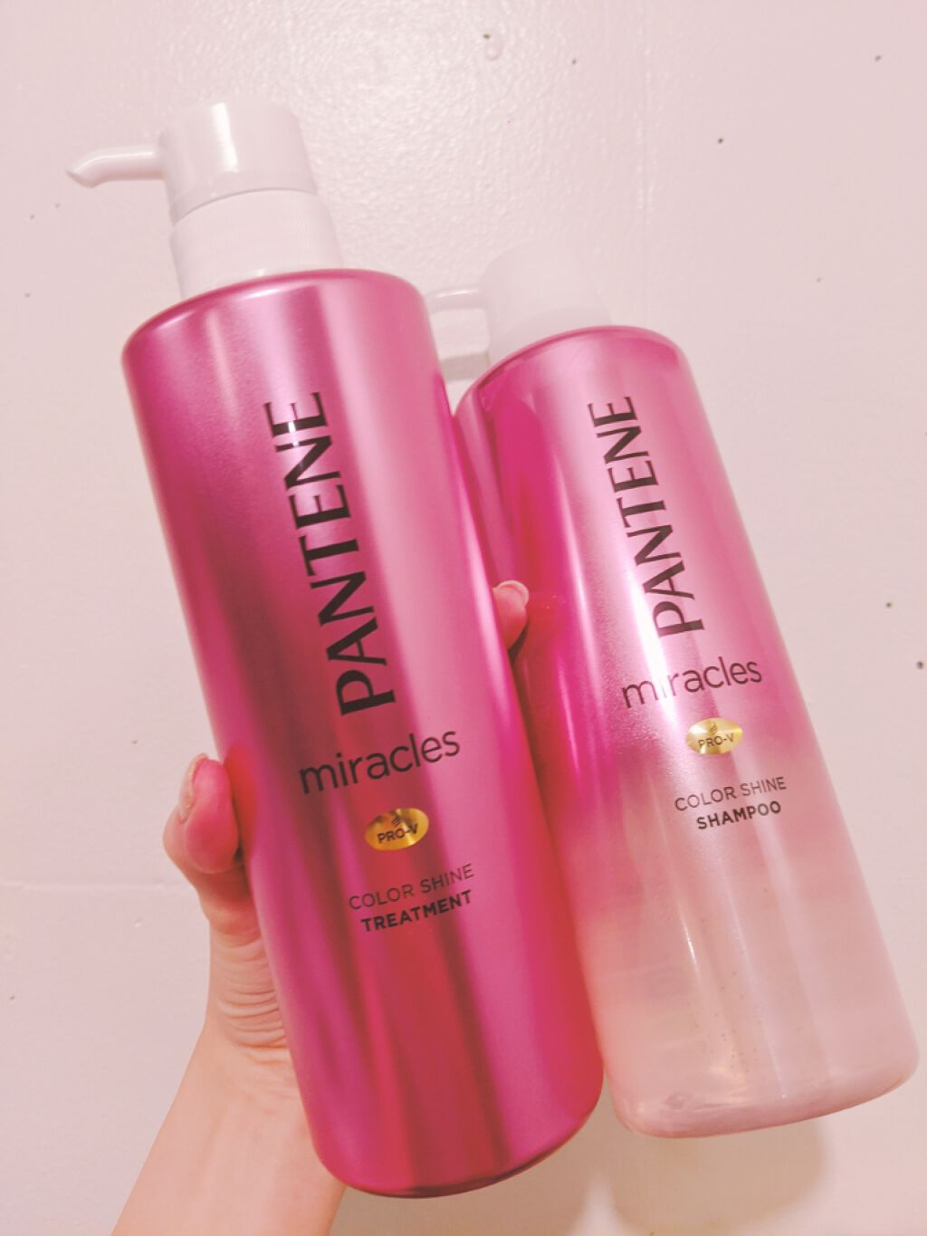 ミラクルズ カラーシャイン シャンプー／トリートメント/パンテーン/市販シャンプーを使ったクチコミ（1枚目）