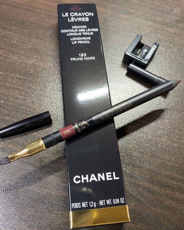 ル クレイヨン レーヴル 192 プリュンヌ ヌワール/CHANEL/リップライナーを使ったクチコミ（2枚目）