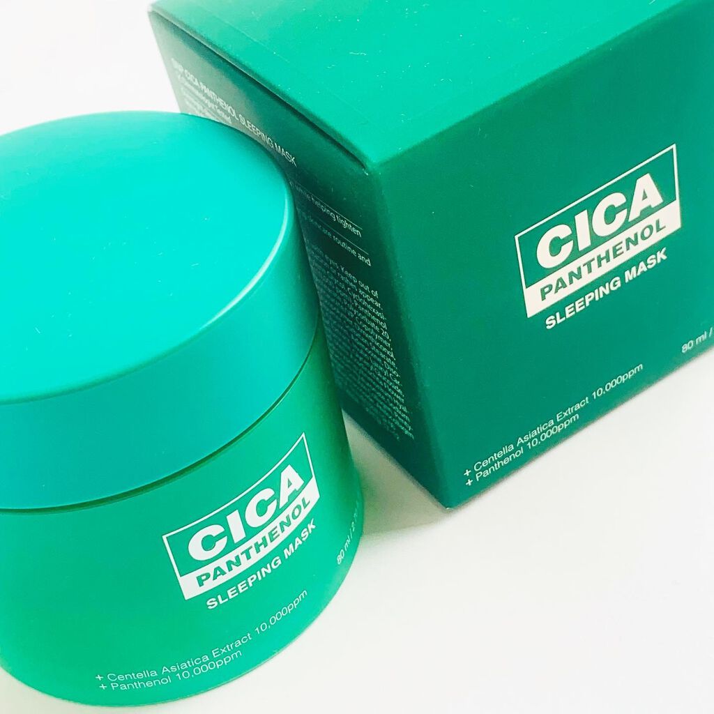 シカパンテノールスリーピングマスク/SNP/フェイスクリームを使ったクチコミ(1枚目)