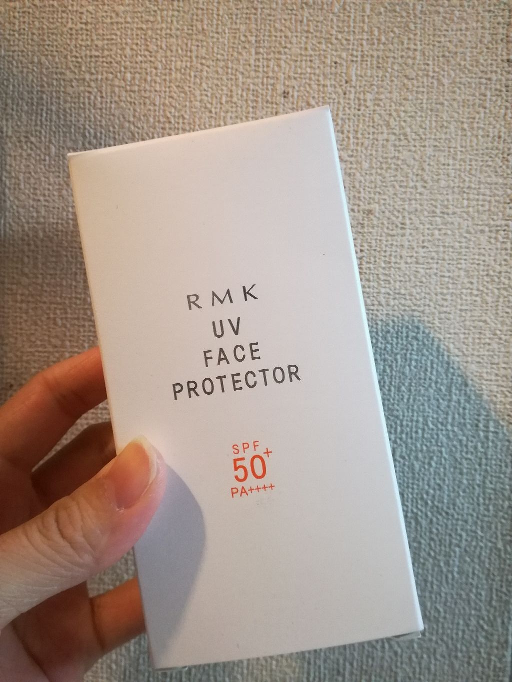 UVフェイスプロテクター50/RMK/日焼け止めクリームを使ったクチコミ(2枚目)